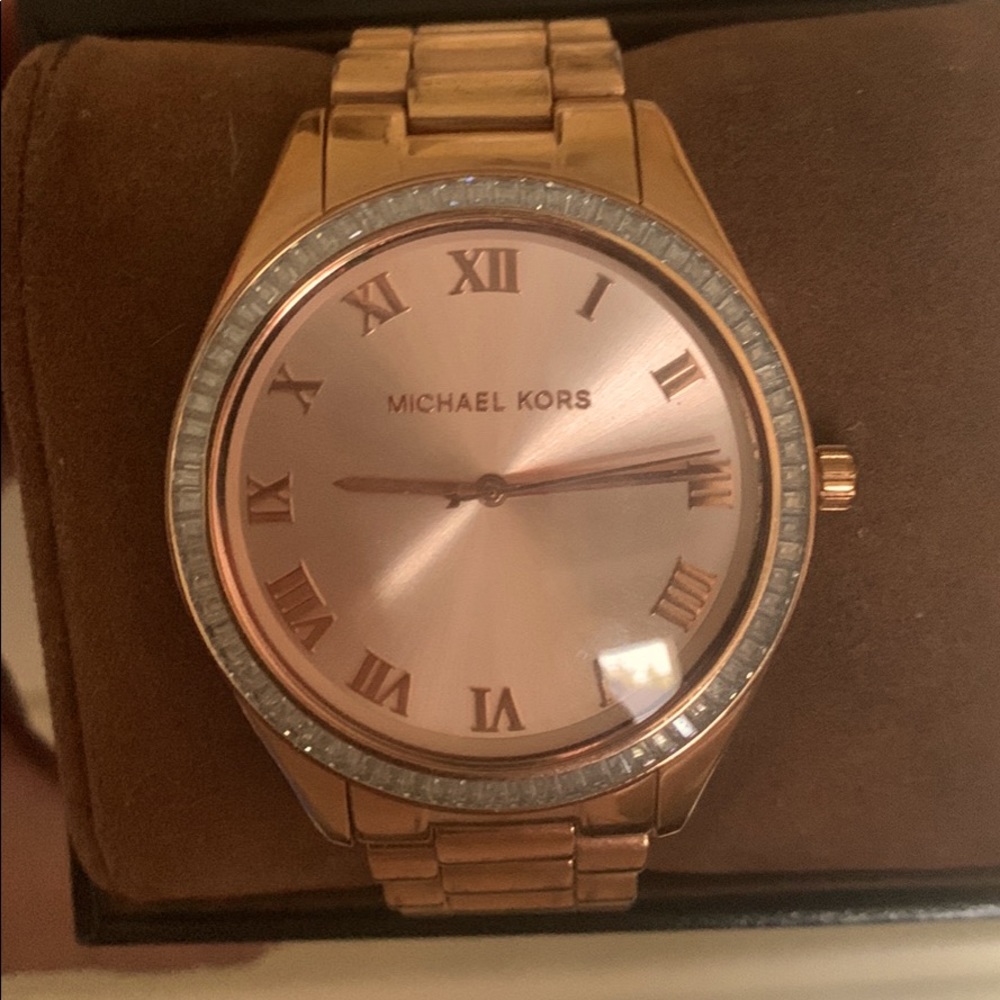 Mew watch rose gold MK for men
